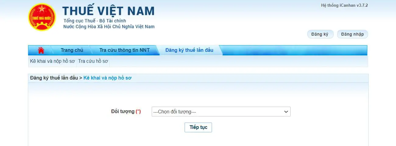 Chọn đối tượng tương ứng