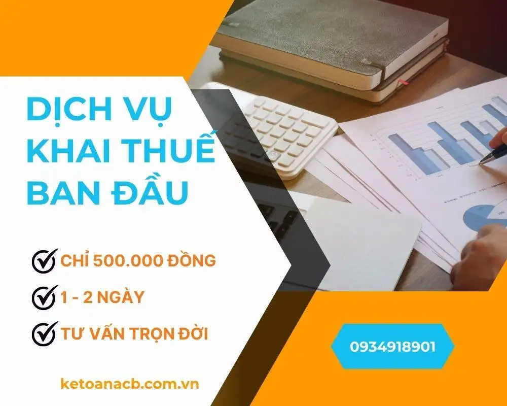 Khai Thuế Ban Đầu