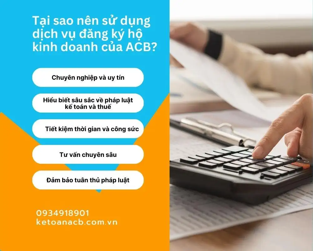 Tại sao nên sử dụng dịch vụ đăng ký hộ kinh doanh của ACB