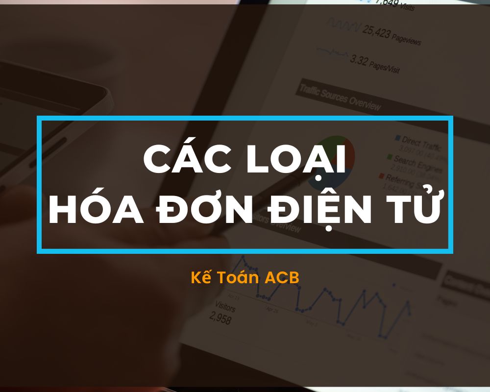 Các loại hóa đơn điện tử