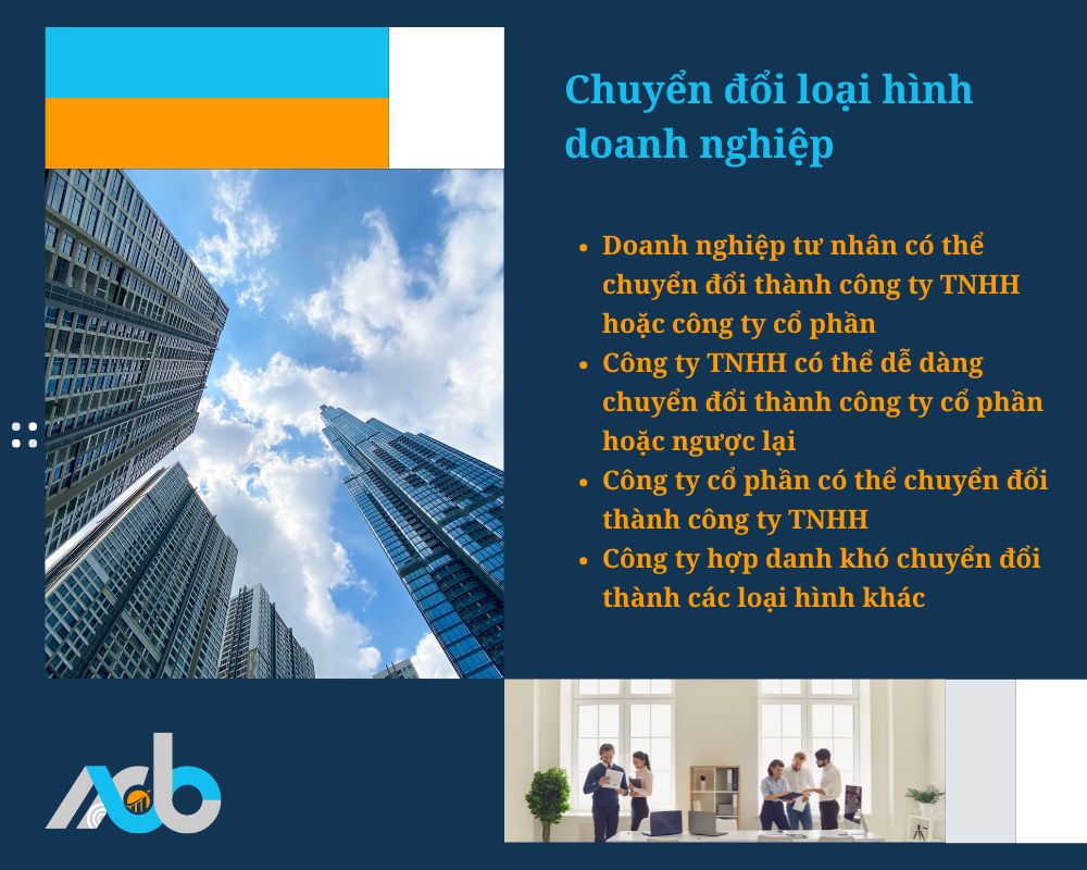 Chuyển đổi loại hình doanh nghiệp