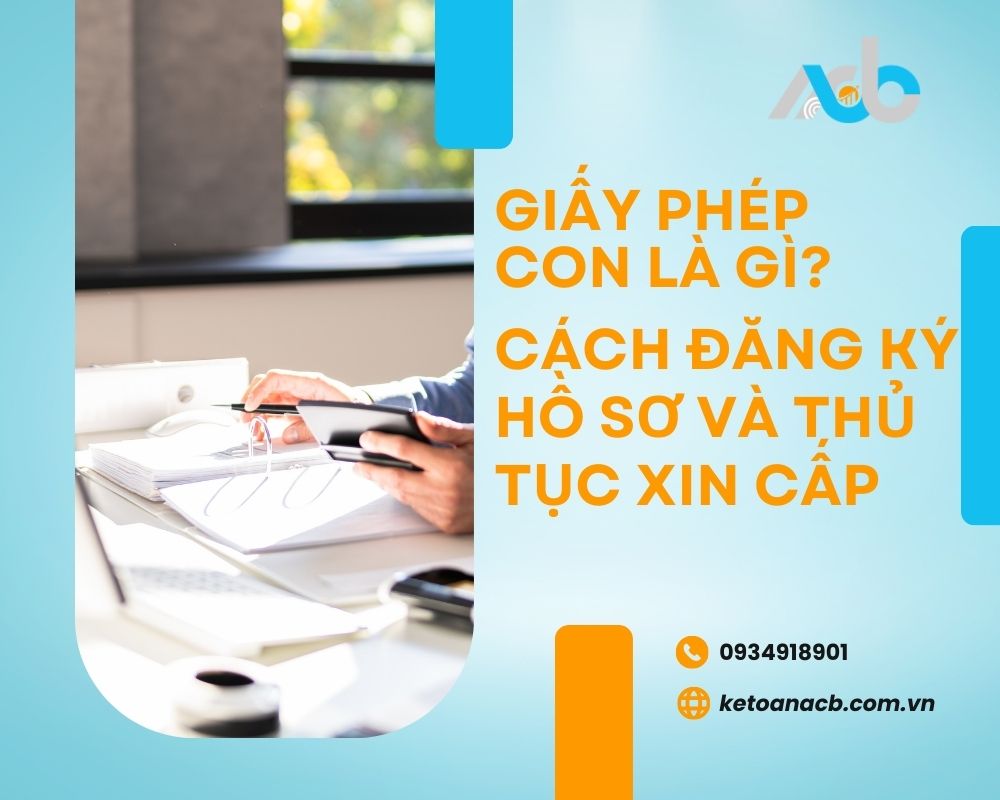 Giấy Phép Con Là Gì_ Cách Đăng Ký Hồ Sơ Và Thủ Tục Xin Cấp