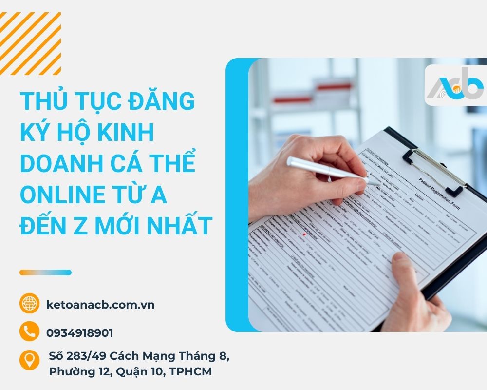 Thủ tục đăng ký hộ kinh doanh cá thể online từ A đến Z mới nhất 2024