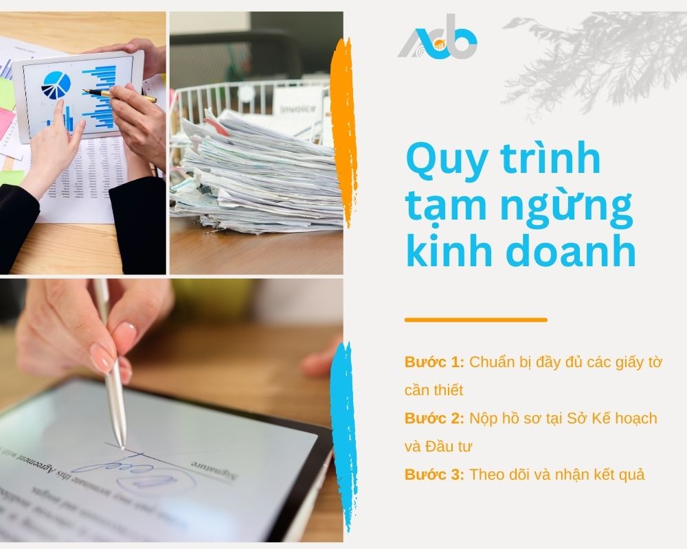 Quy trình tạm ngừng kinh doanh