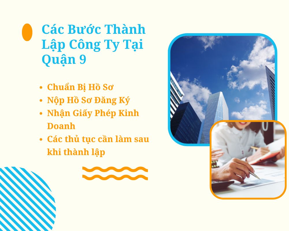 Các Bước Thành Lập Công Ty Tại Quận 9