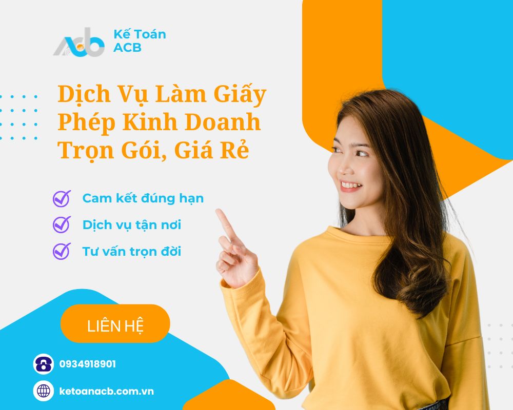 Dịch Vụ Làm Giấy Phép Kinh Doanh Trọn Gói, Giá Rẻ