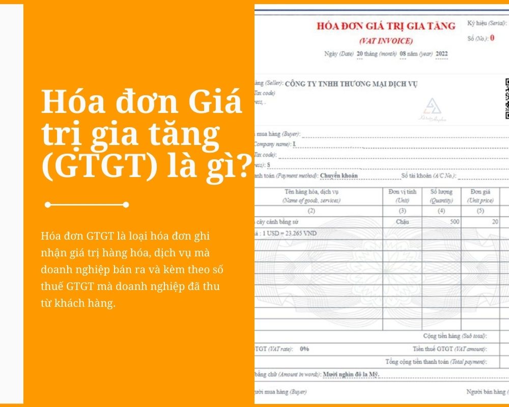 Hóa đơn Giá trị gia tăng (GTGT) là gì