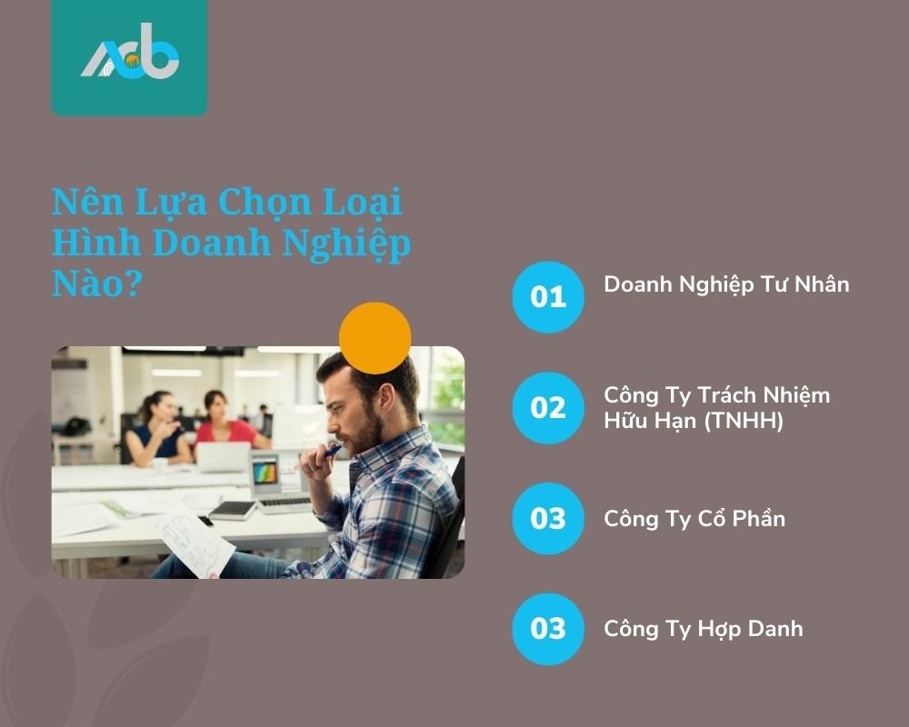 Các loại hình doanh nghiệp phổ biến